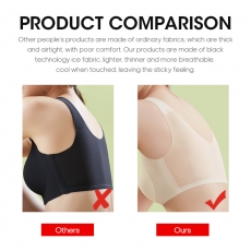 M To 7XL Women Seamless Ultra Breathable Sports Bra Vest 