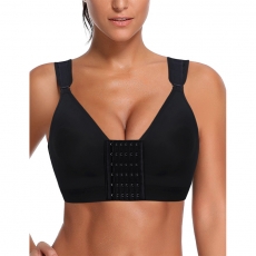Upgraded Version Post-Surgery Front Closure Sports Bra