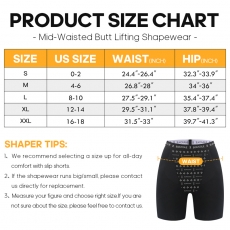 Lady Plus Size Butt Lift Shaper Waist Tummy Control Panties