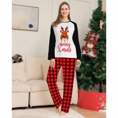 Family Matching Christmas Outfits 2pcs Sleepwear Pyjamas 