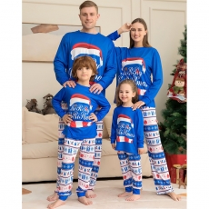 2PCS Pajamas Set Family Sleepwear Christmas Top and Panty