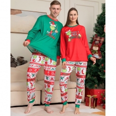 Xmas Pajamas Elf Set Family Sleepwear Top Pant Family Look 