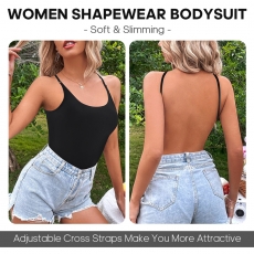Women Sexy Tank Tops Shapewear Bodysuit Body Shaper Swimsuit