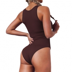 Women'S Sexy Vacation Bodysuit Tops Tank Top Jumpsuit Shorts