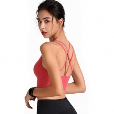 Sexy Sports Top Workout Sportwear Gym Tank Bra Top Wholesale