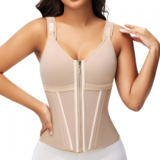 High Compression Zip-Up waist Trainer for Women