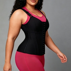 Wide straps waist trainer for Women-Thickened tummy control