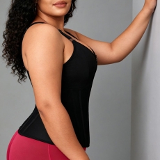 Wide straps waist trainer for Women-Thickened tummy control
