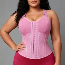 Wide straps waist trainer for Women-Thickened tummy control