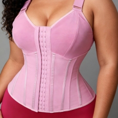 Wide straps waist trainer for Women-Thickened tummy control